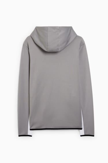 Men - Zip-through hoodie - gray