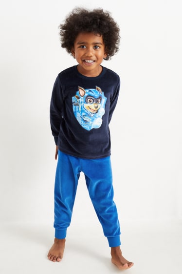 Kinderen - PAW Patrol - pyjama - 2-delig - donkerblauw