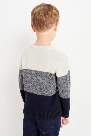 Enfants garçons - Pullover - bleu foncé