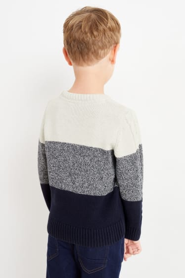 Kinder - Pullover - dunkelblau