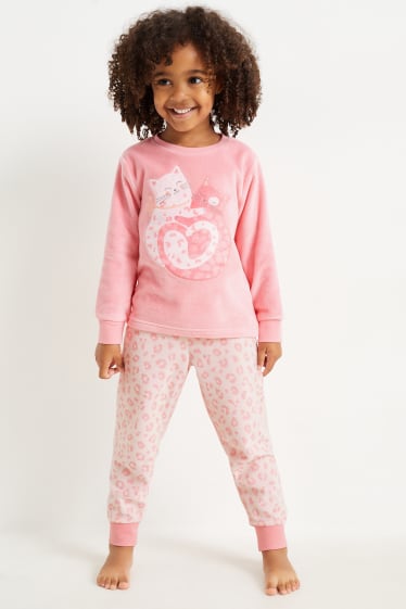 Kinder - Pyjama - 2 teilig - pink