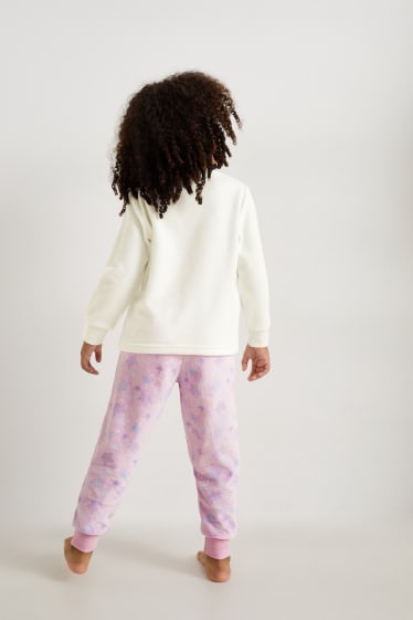 Bambine - Frozen - pigiama - 2 pezzi - bianco crema