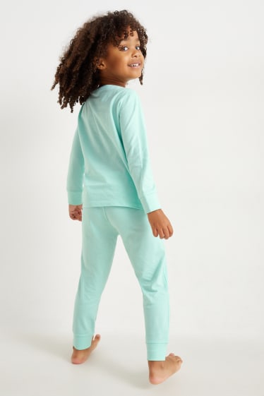 Bambine - PAW Patrol - pigiama - 2 pezzi - verde menta