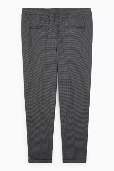 Uomo - Pantaloni chino - tapered fit - grigio scuro