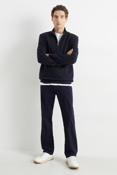 Men - Thermal trousers - regular fit - dark blue