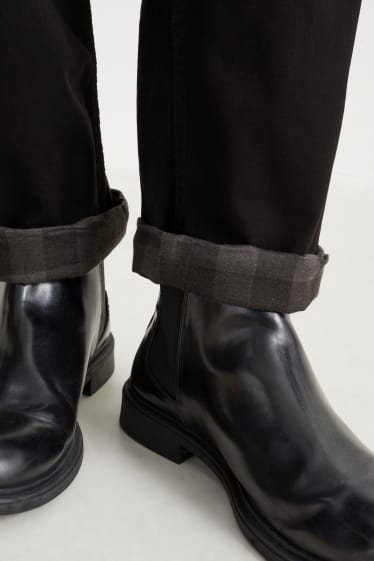 Men - Thermal trousers - regular fit - black