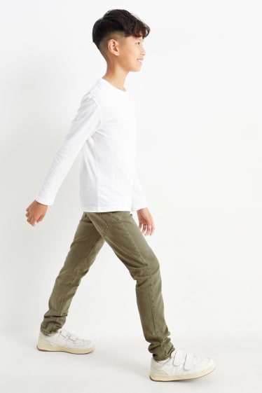 Kinder Buben - Hose - khaki