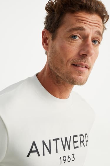 Men - Sweatshirt - cremewhite