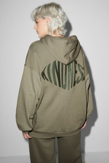 Mujer - CLOCKHOUSE - sudadera con capucha - verde