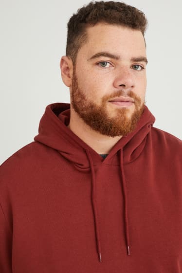 Herren - Hoodie - rot