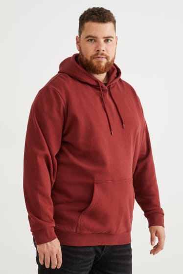 Herren - Hoodie - rot