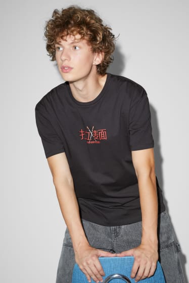 Uomo - T-shirt - grigio scuro