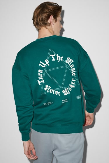 Hommes - Sweat - vert foncé