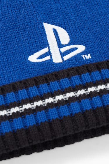Enfants - PlayStation - bonnet - bleu foncé