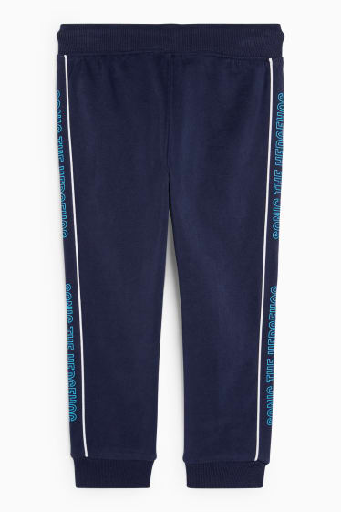 Kinderen: jongens - Sonic - joggingbroek - donkerblauw