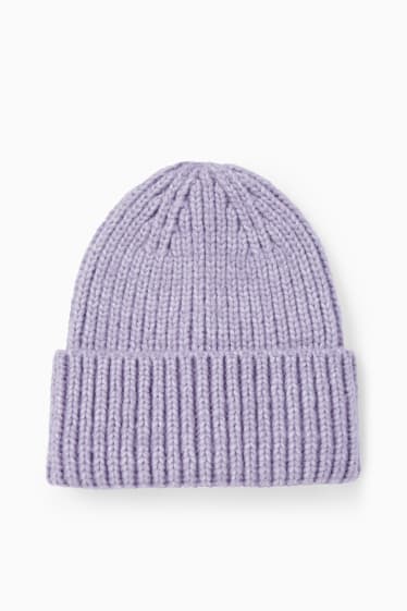 Joves - CLOCKHOUSE - gorra de punt - violeta clar