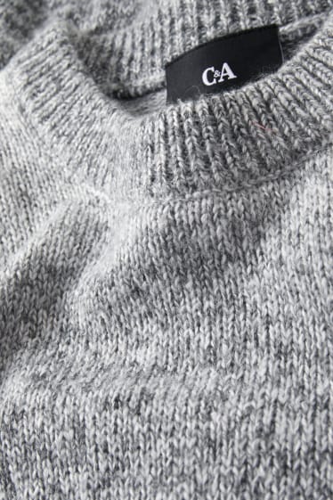 Uomo - Maglione - grigio chiaro melange