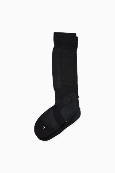Dámské - Lyžařské ponožky - černá