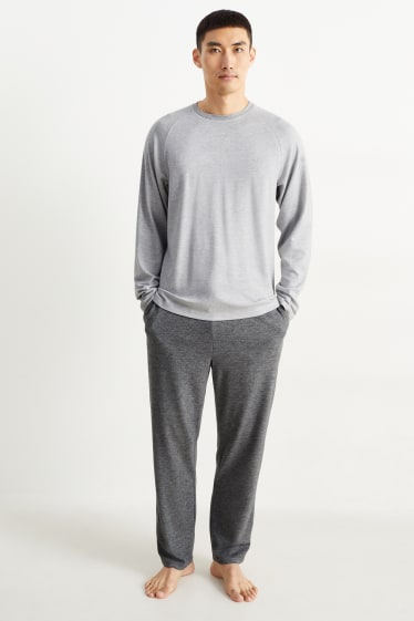 Hommes - Pyjama - gris clair