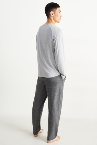 Hommes - Pyjama - gris clair