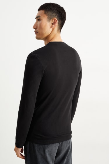 Hombre - Camiseta interior térmica - negro