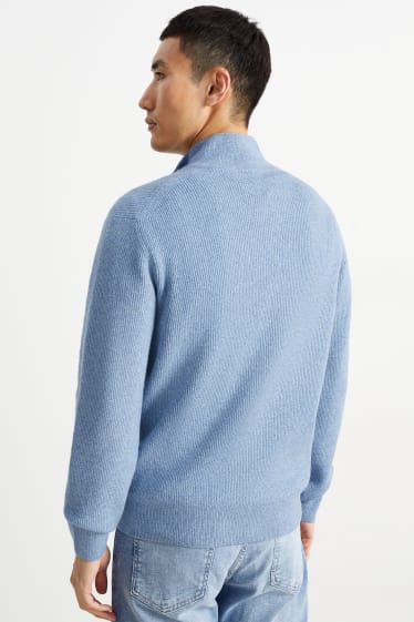 Hommes - Pull - bleu clair