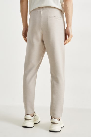 Men - Joggers - beige