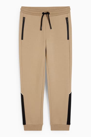 Enfants - Pantalon de jogging - taupe