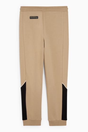 Kinder Buben - Jogginghose - taupe