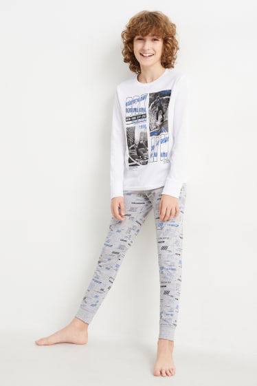 Children Boys - Multipack of 2 - pyjamas - 4 piece - white