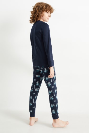 Children Boys - Multipack of 2 - pyjamas - 4 piece - dark blue