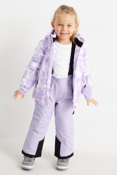 Kinder Mädchen - Skihose - wasserdicht - hellviolett