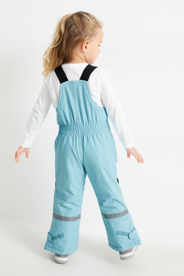 Dětské - Lyžařské kalhoty - světle modrá