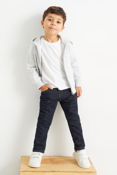 Nen - Paquet de 2 - slim jeans - texans tèrmics - blau fosc / gris