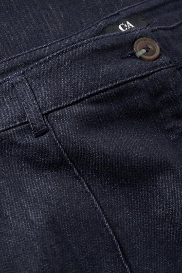 Dona - Flared jeans - high waist - texà blau fosc