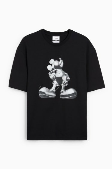 Uomo - T-shirt - Topolino - nero