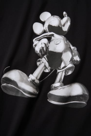 Hommes - T-shirt - Mickey Mouse - noir