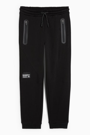 Kinder Buben - Jogginghose - schwarz