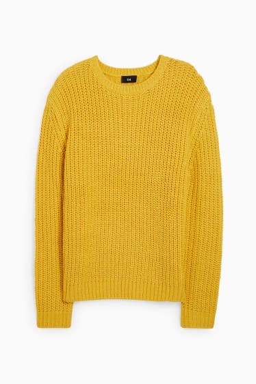 Herren - Pullover - gelb