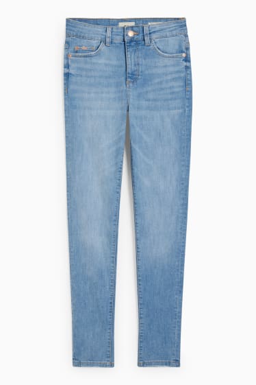 Femmes - Skinny jean - mid waist - LYCRA® - jean bleu clair