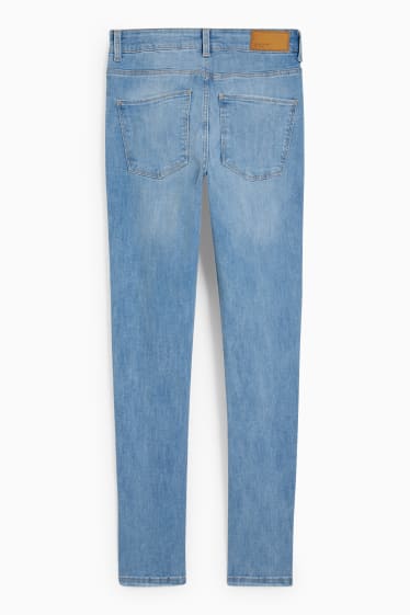 Dames - Skinny jeans - mid waist - LYCRA® - jeanslichtblauw