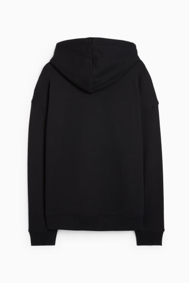 Heren - Hoodie - zwart