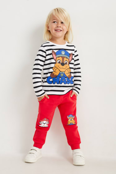 Kinder Buben - PAW Patrol - Jogginghose - rot