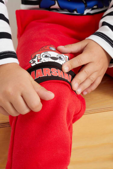 Kinder Buben - PAW Patrol - Jogginghose - rot
