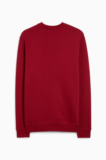 Herren - Sweatshirt - dunkelrot
