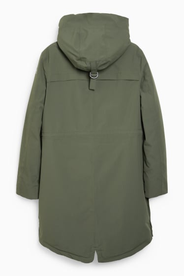 Dona - Jaqueta impermeable amb caputxa - verd
