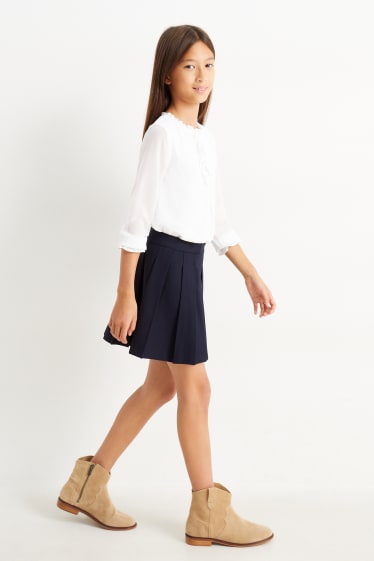 Enfants filles - Jupe - bleu foncé