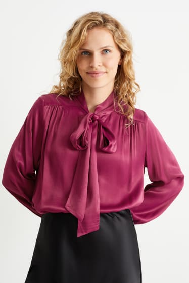 Women - Blouse - violet