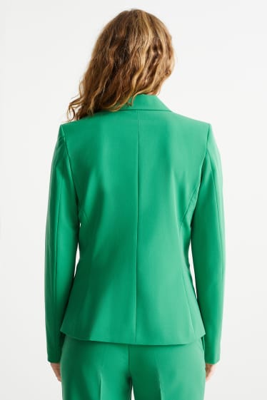 Dames - Blazer - getailleerd - groen