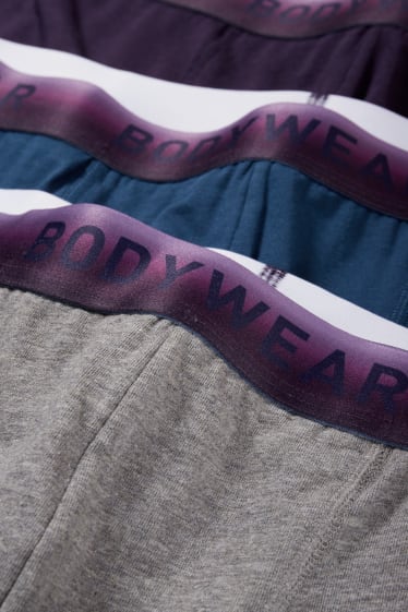 Heren - Set van 3 - trunks - paars